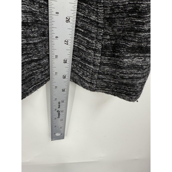 Coldwater Creek Jacket Womens Large Gray Wool Blend Lined Button Front Swing - Picture 9 of 10